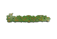 Placa Frente Auto-Rádio Renault Megane / Clio III / Fluence